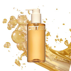Primera PRMR Oil To Foam Cleanser bottle demonstrating makeup removal and cleansing benefits