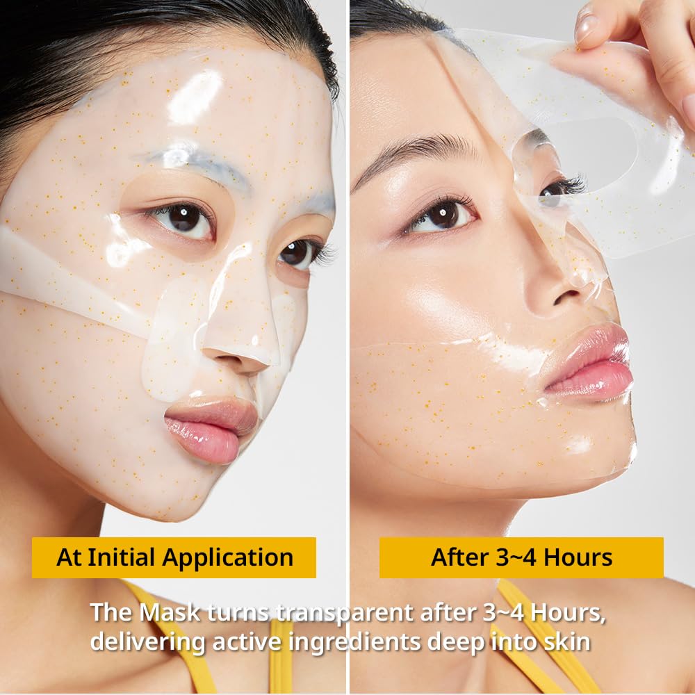 Primera PRMR Vitatinol Serum Gel Mask pack open reveals premium skincare ritual.