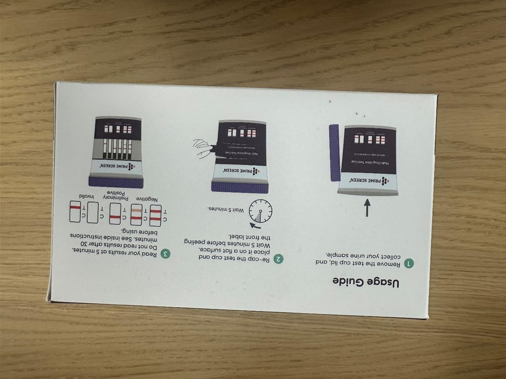 Prime Screen home-use ready packaging for OTC convenience.