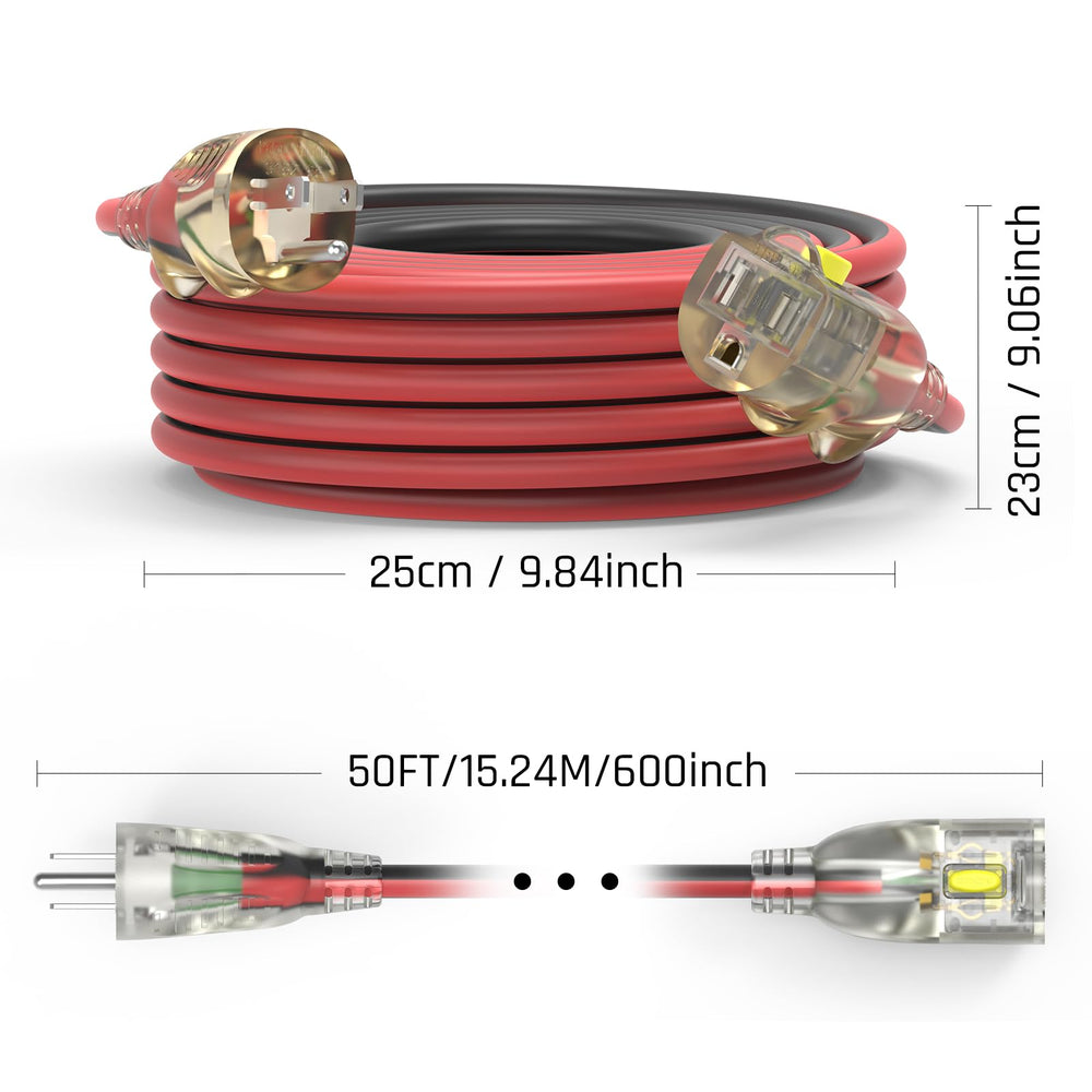 PRIMOWIRE ETL certified extension cord for safe indoor and outdoor use