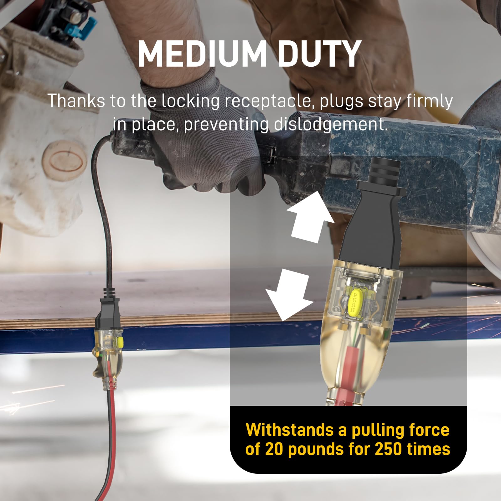 PRIMOWIRE LED power indicator shows live status during setup