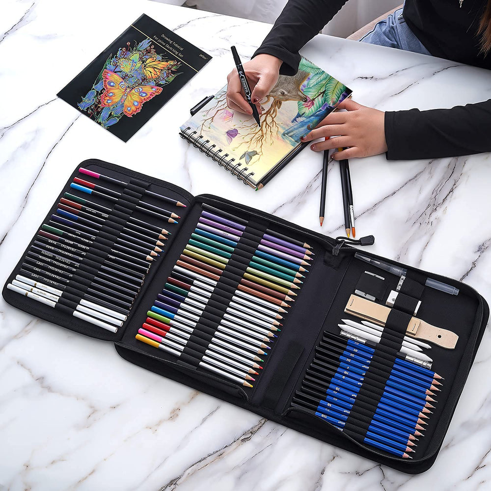PRINA drawing set gift-ready packaging suitable for artists and students