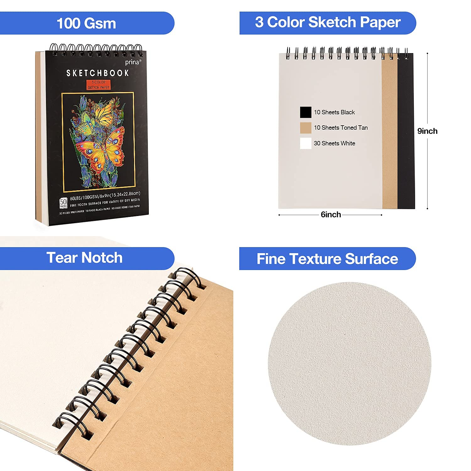 PRINA travel case holding art tools for organized portability