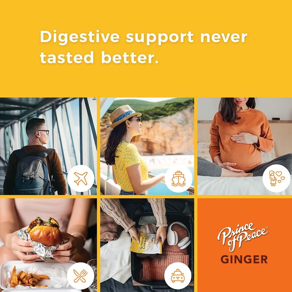 Prince of Peace pineapple coconut ginger chews blending tropical flavor with ginger.