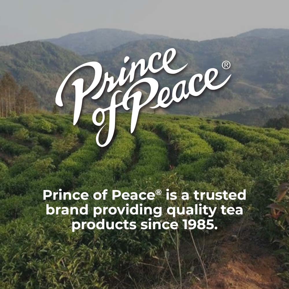Prince of Peace White Tea offers lighter caffeine versus coffee