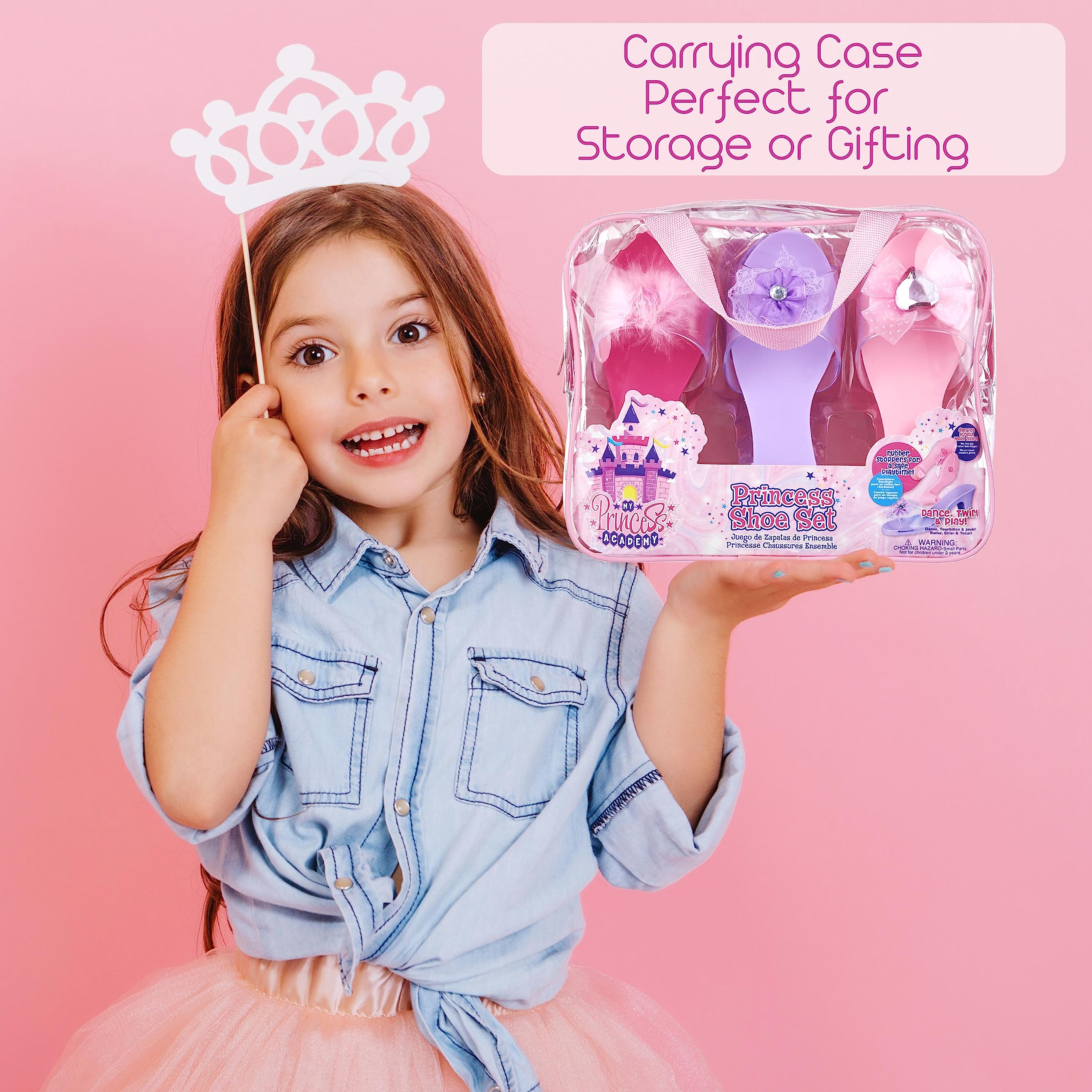 PRINCESS EXPRESSIONS durable materials support playful dress-up at parties and home