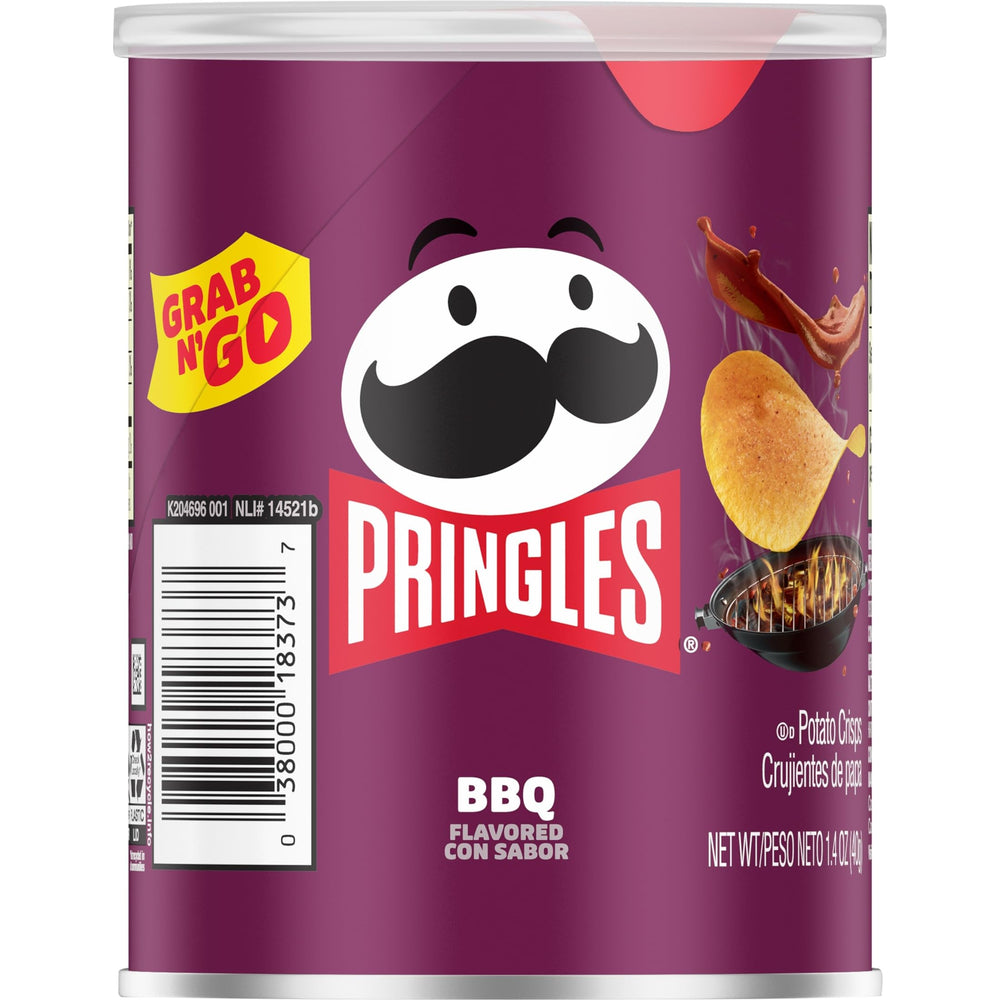 Family-friendly Pringles BBQ snacking during a casual gathering.