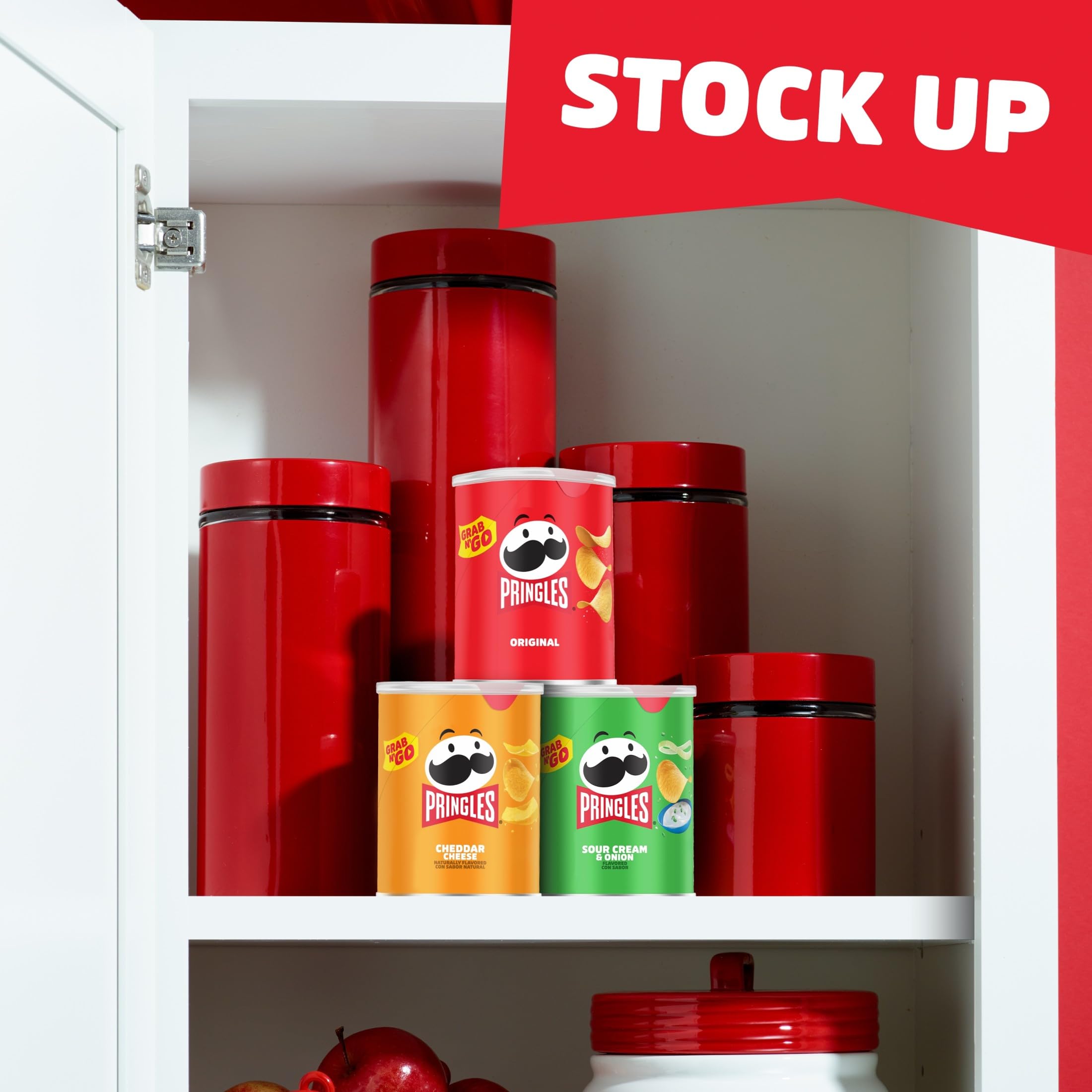 Pringles game-time snack setup ready for sharing with friends and family