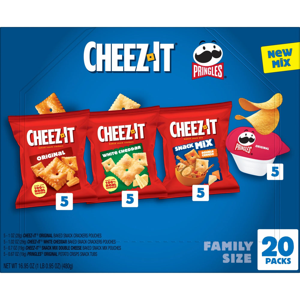 Pringles lunch box snacks, easy to share.