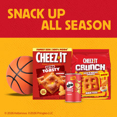 Pringles Original cups, portable chips for on-the-go snacking.