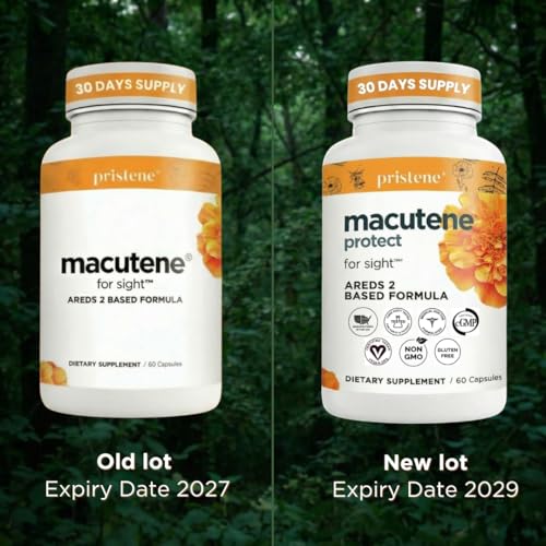 Pristene Macutene Protect label highlights AREDS2-inspired formula for retina health
