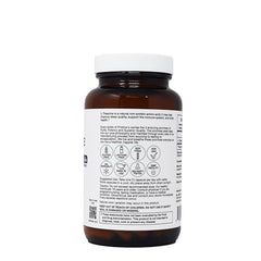 PRISTINE'S L-Theanine 200mg label highlights vegan and non-GMO claims