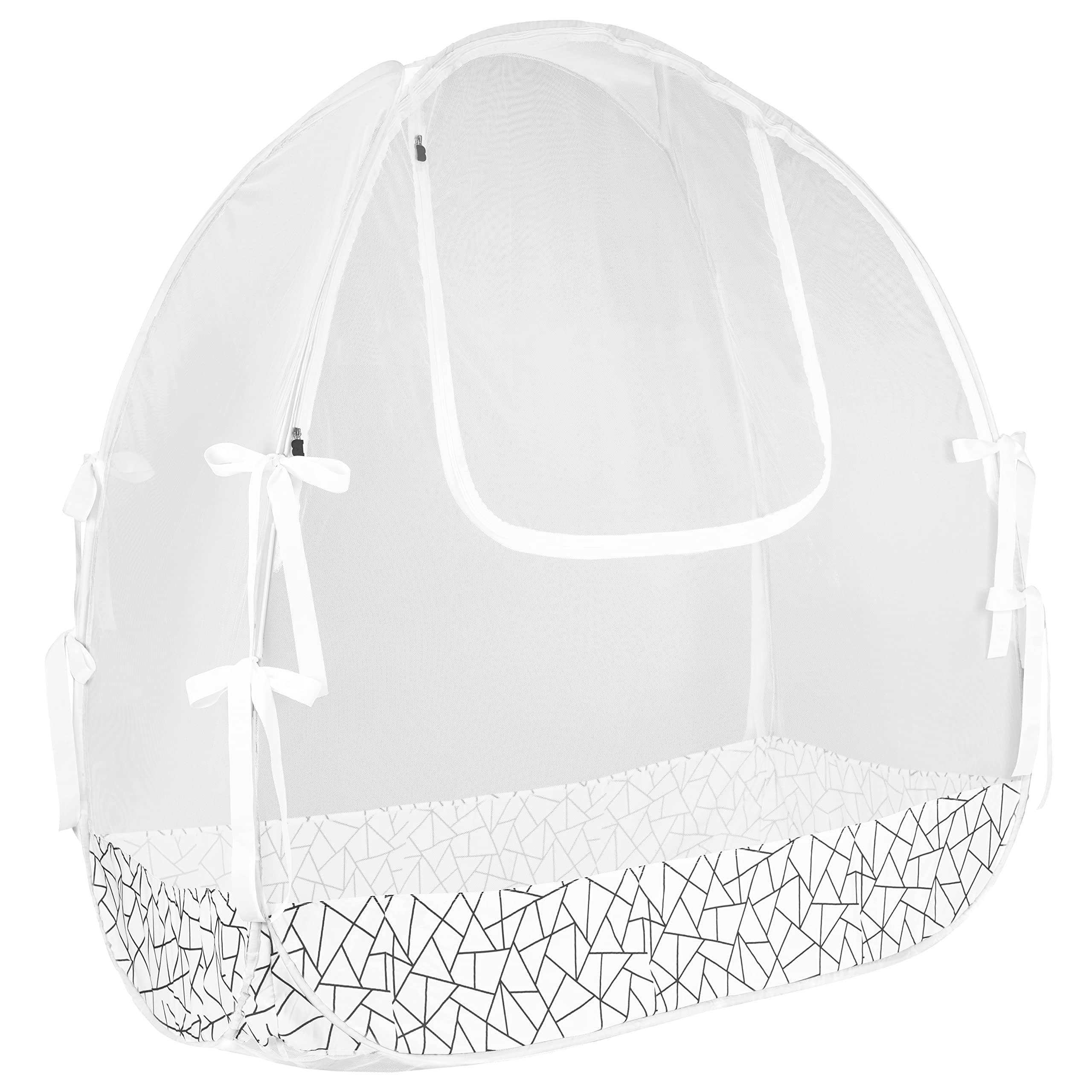 Pro Baby Safety crib tent standard-crib fit showcase in compact nursery.