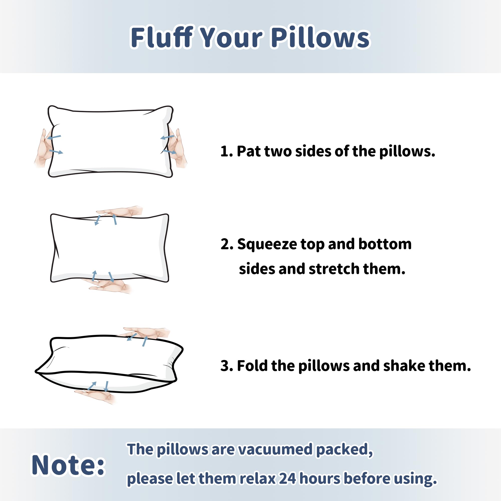 Pro Goleem small pillow is easy to wash and care for.