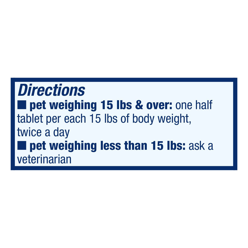 Pro-Sense Itch & Allergy tablets being given to a dog; simple dosing supports regular relief