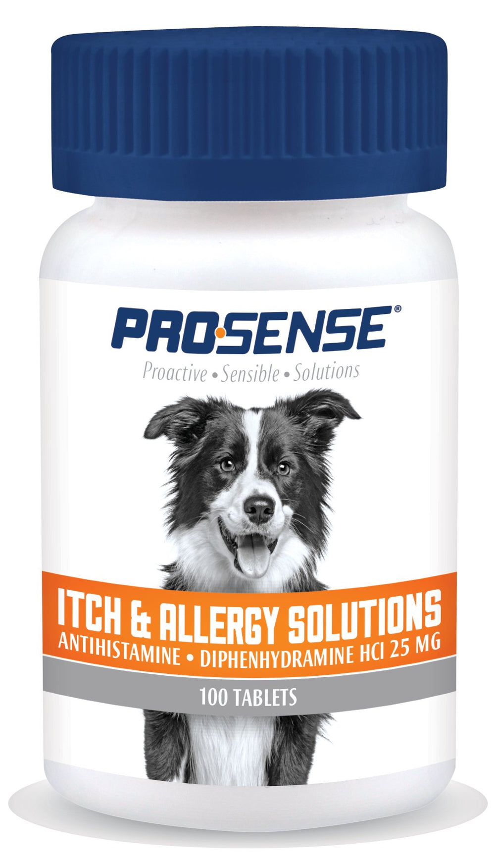 Pro-Sense Itch & Allergy packaging shows fast relief for dog allergy symptoms