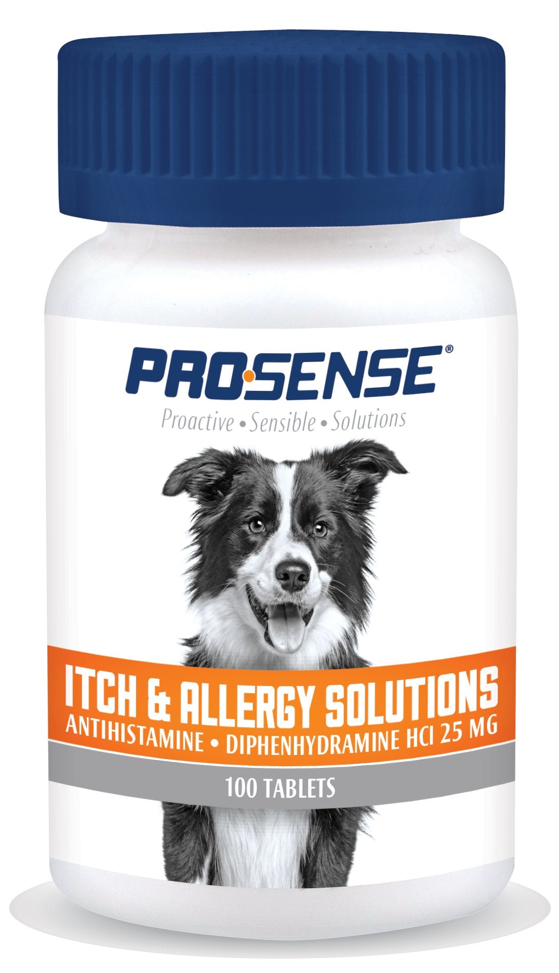Pro-Sense Itch & Allergy packaging shows fast relief for dog allergy symptoms