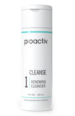Proactiv acne cleanser bottle front showing the medicated cleanse for daily use