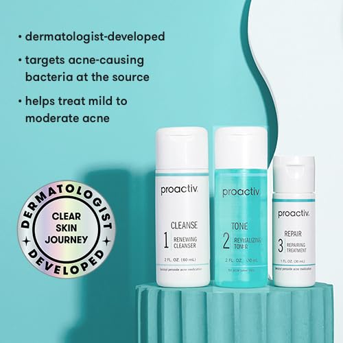 Proactiv before-after skin image hints at potential clarity improvements