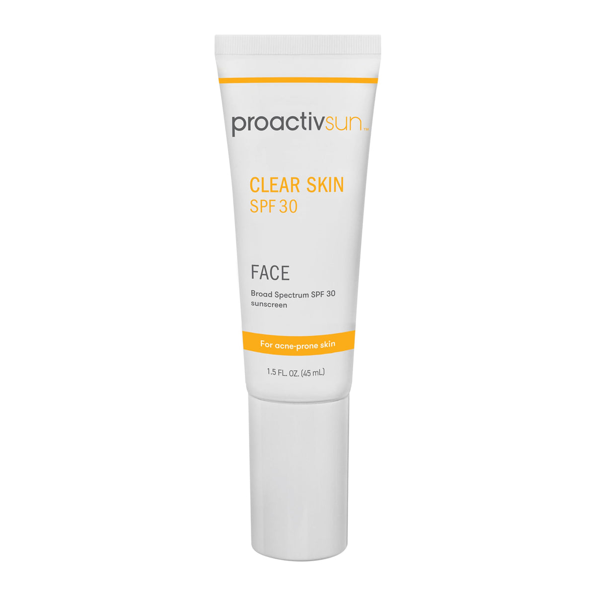 Proactiv Clear Skin SPF 30 bottle with oil-free matte moisturizer.