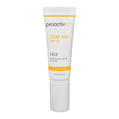 Proactiv Clear Skin SPF 30 bottle with oil-free matte moisturizer.