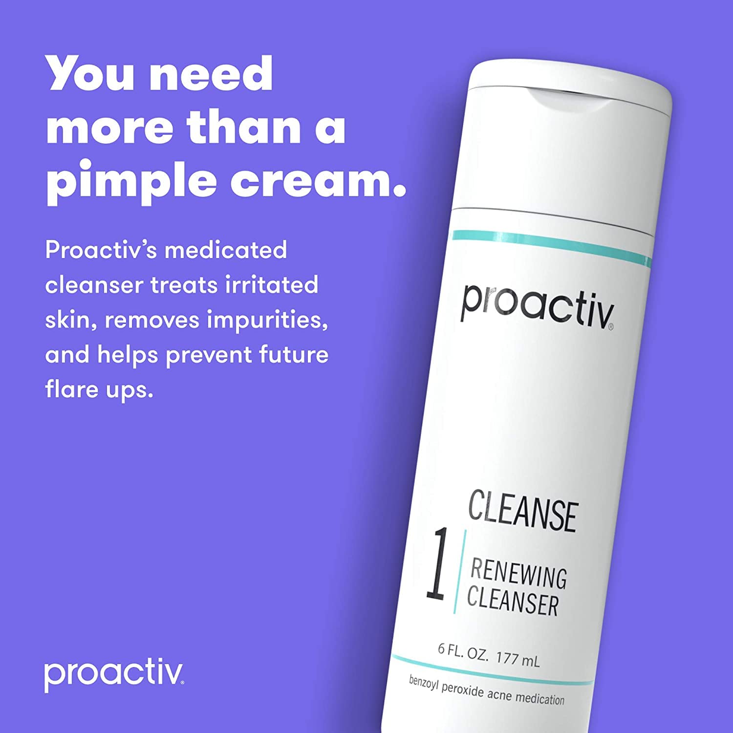 Hyaluronic acid moisturizer from Proactiv for hydrating skin after cleansing