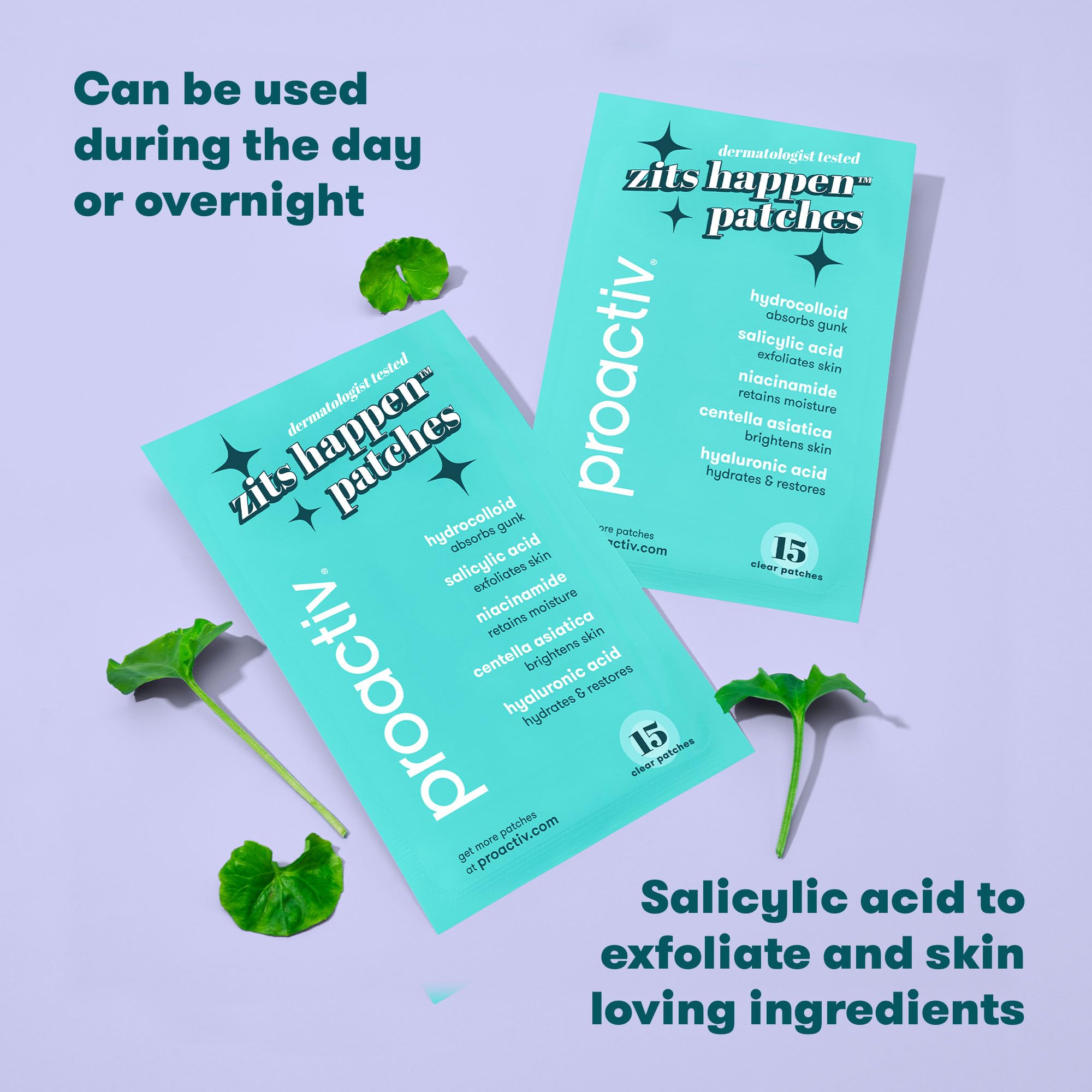Proactiv instruction card guides a simple daily skincare routine.