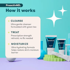 Proactiv MD adapalene gel treatment bottle for targeted blemish care.