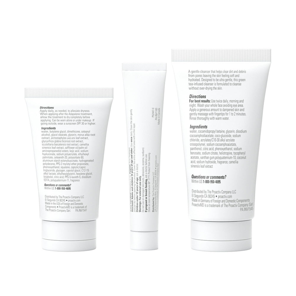 Proactiv MD starter kit ready for daily skincare ritual.