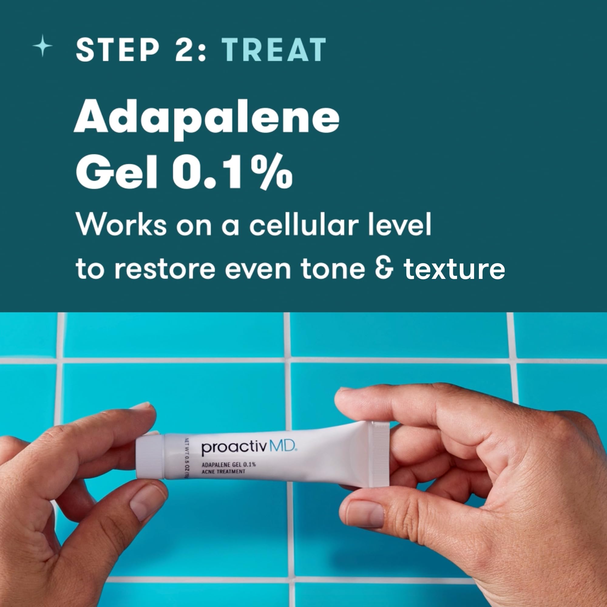 Proactiv MD ultra-hydrating moisturizer applied to a clean face.
