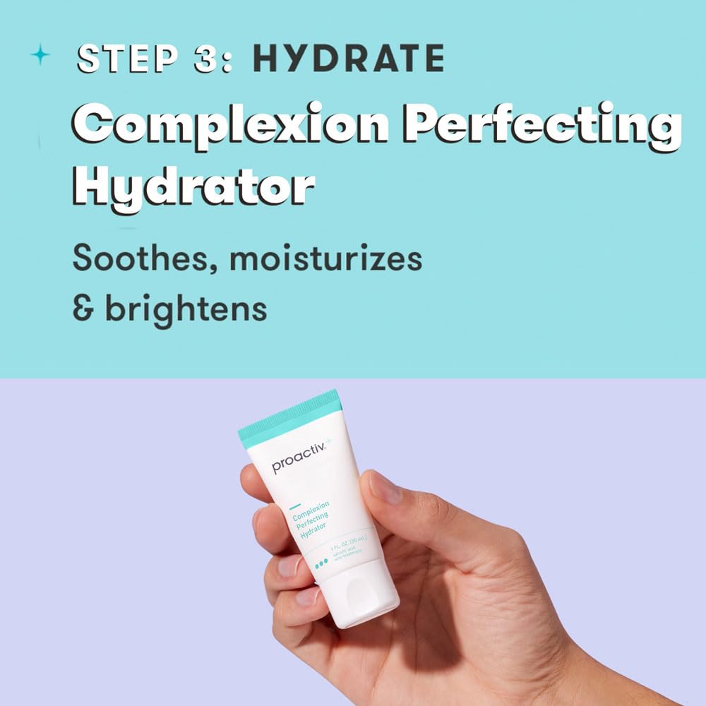 Proactiv Plus night time application demonstrating easy daily use