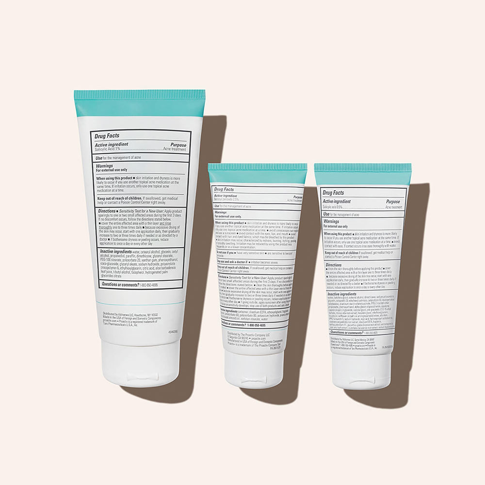 Proactiv Plus packaging and brand logo on premium acne care set.