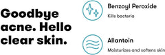 Proactiv Repair spot treatment applied on skin for lightweight, oil-free coverage.