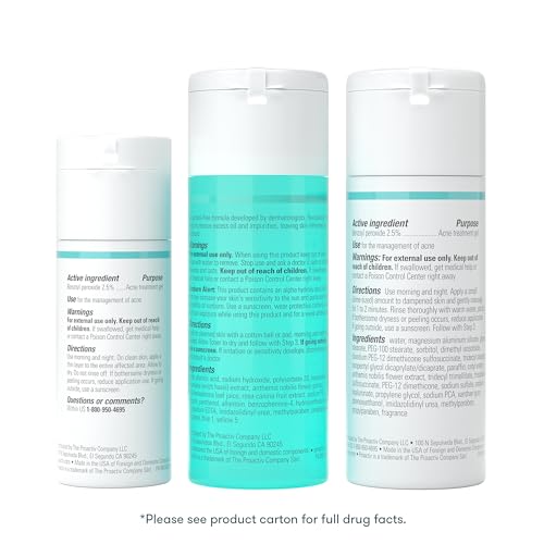 Proactiv Revitalizing Toner bottle ready for skin prepping