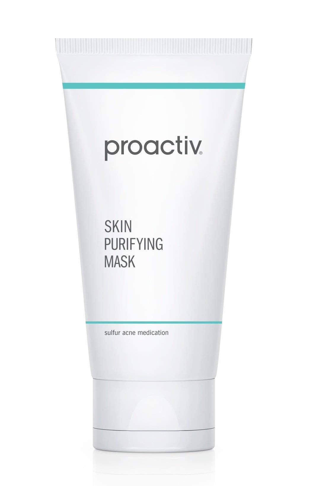 Proactiv Skin Purifying Mask bottle closeup showing detoxifying formula for clearer pores