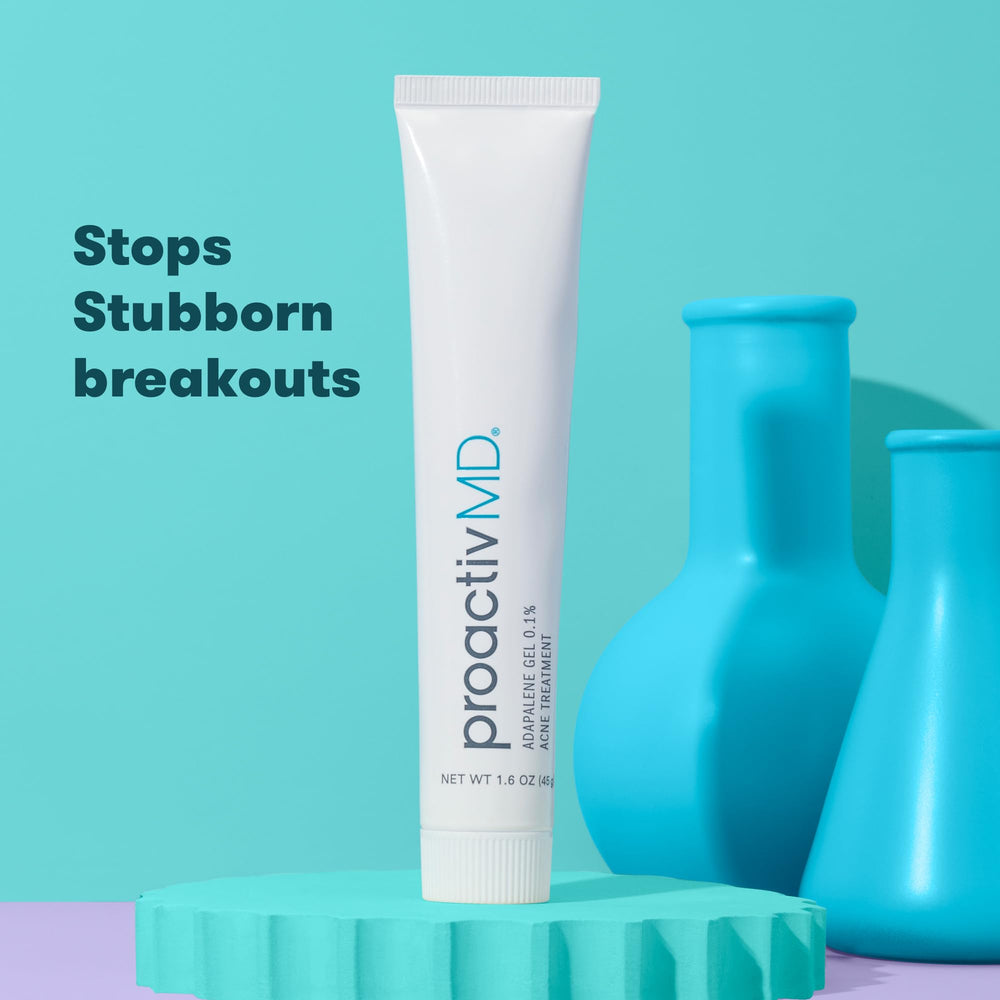 Paraben-free icon signaling gentle daily acne care formula.