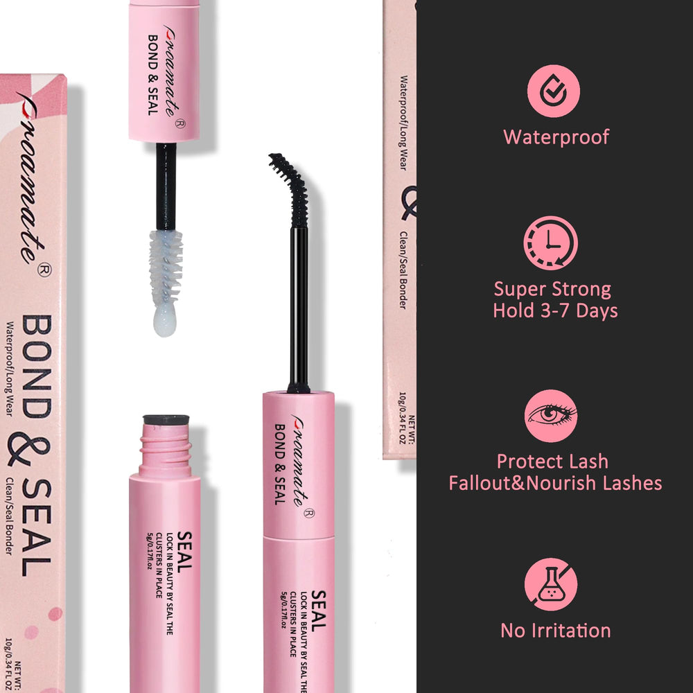 Proamate waterproof lash glue demonstrates long-lasting hold