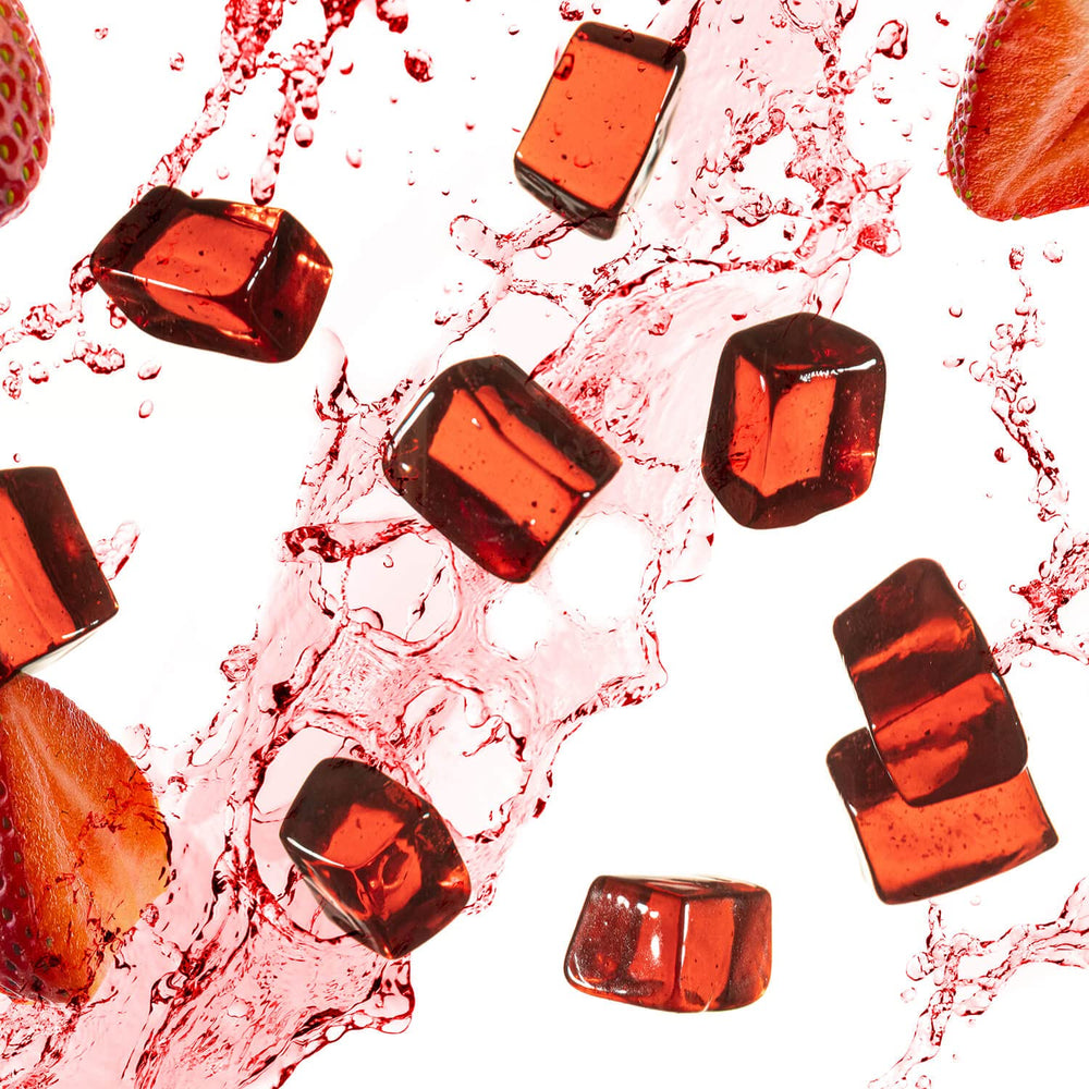 PROBAR Bolt Organic Energy Chews Strawberry close-up of chewy texture and real fruit flavor.