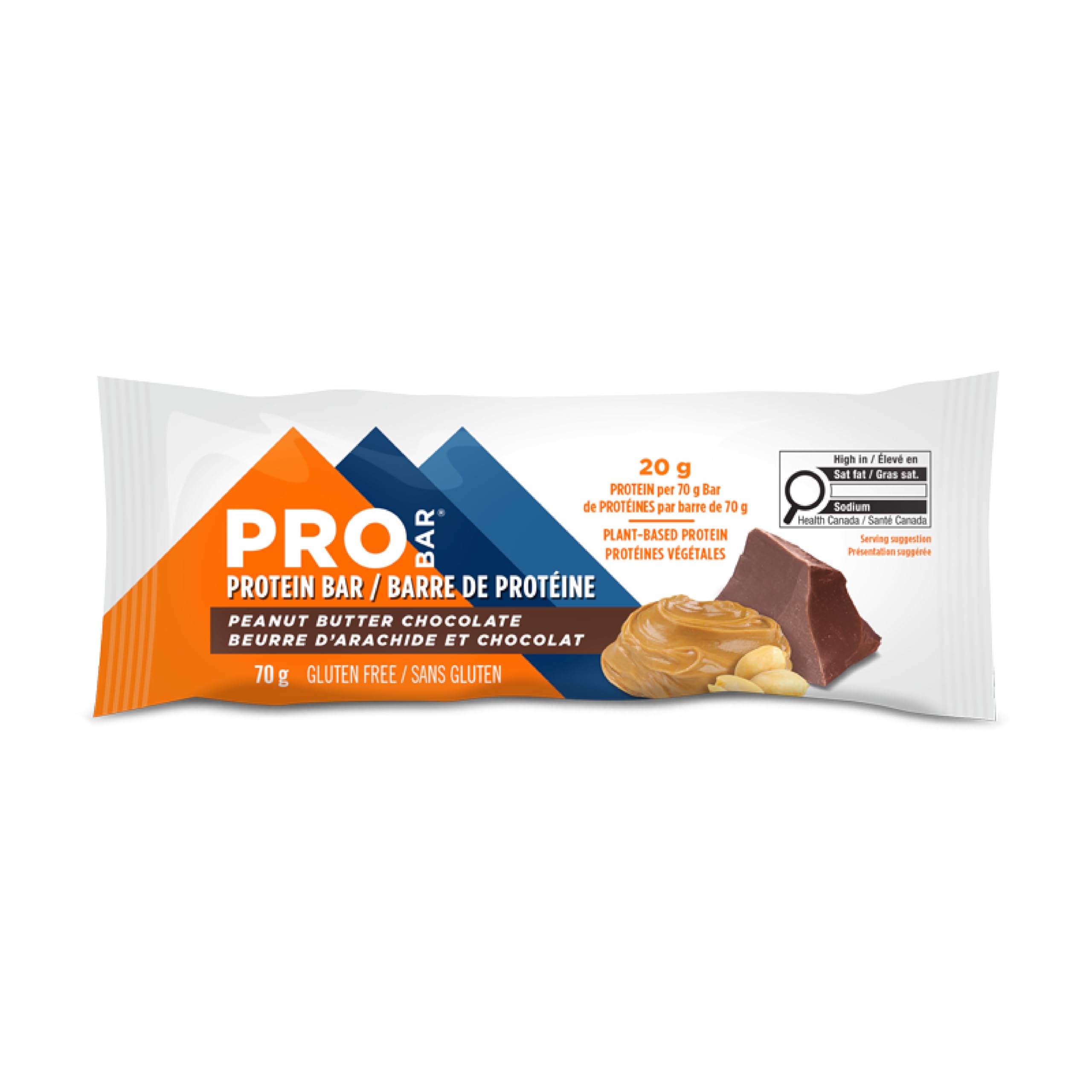 PROBAR Protein Bar ingredients shot emphasizing non-GMO, dairy-free, clean ingredients.