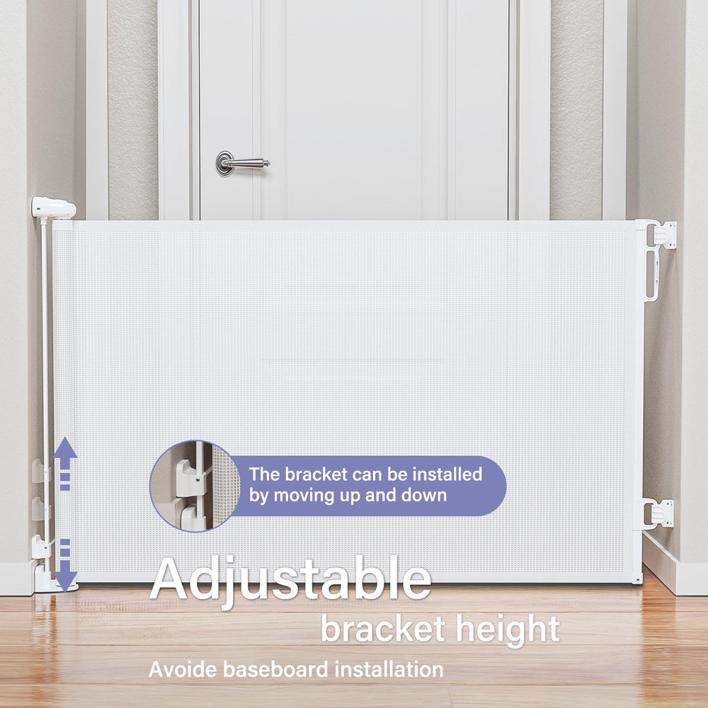PRObebi gate height of 34 inches provides safe barrier for pets