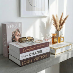 PROBENEX Luxe Large on a coffee table with candles and vases.