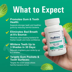 ProBiora Health aftercare following dental cleaning for continued freshness