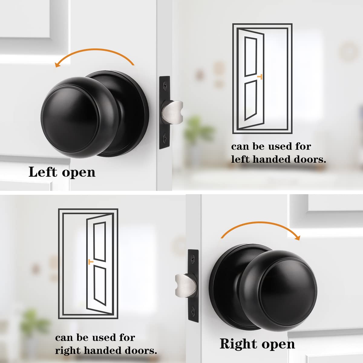 Probrico durable stainless steel hardware with matte black finish