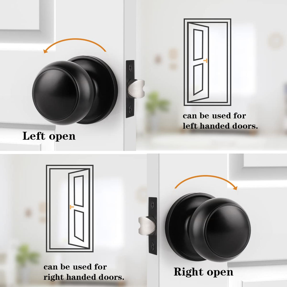 Probrico durable stainless steel hardware with matte black finish