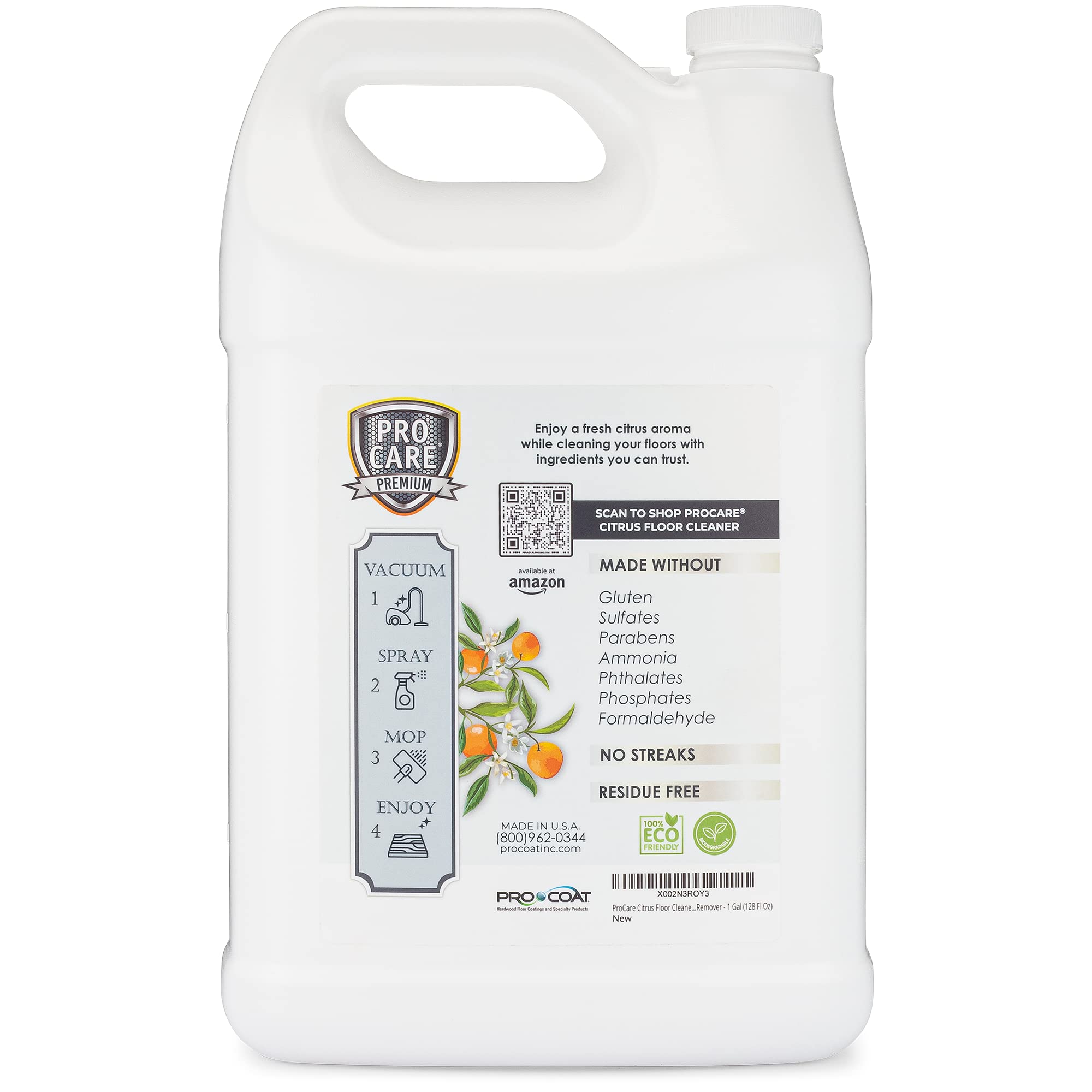 ProCare pet odor removal benefit yields a fresher living space