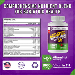 ProCare Health bariatric chewable tablets close-up showing fruit punch flavor.