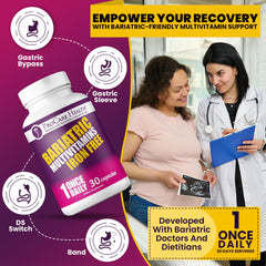 ProCare Health packaging box showcases the iron-free formulation and nutrients.
