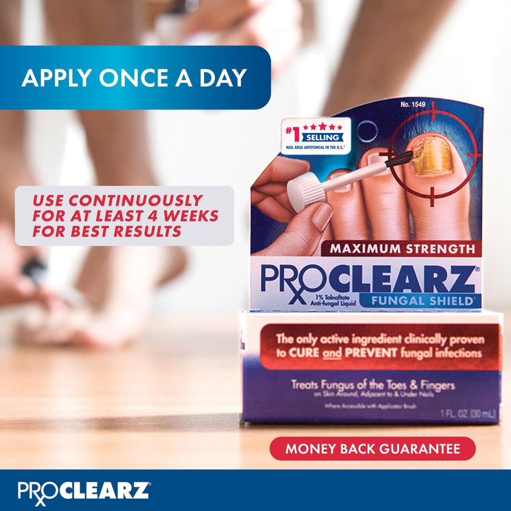 Pack of two ProClearz Fungal Shield bottles for ongoing fungal care.