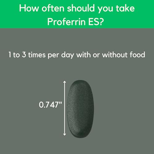 Proferrin ES label close-up indicating USA-made quality.