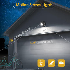 Two-pack ProGreen lights mounted with screws for easy outdoor setup.